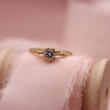 Load image into Gallery viewer, Solitaire Diamond Granulated Ring
