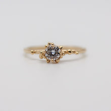 Load image into Gallery viewer, Solitaire Diamond Granulated Ring
