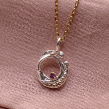 Load image into Gallery viewer, Pink Tourmaline Universe Pendant
